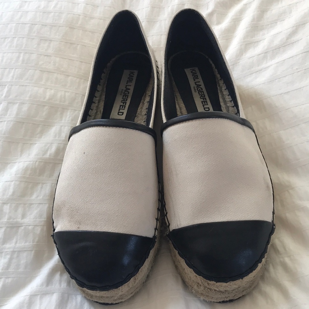 Karl Lagerfeld espadrilles